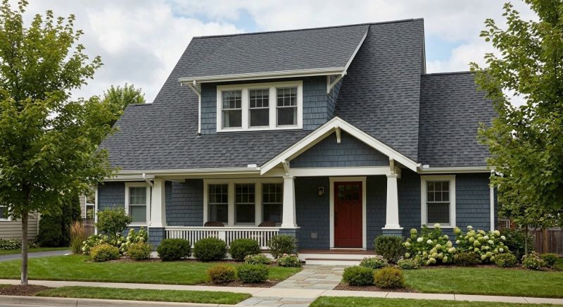 A Frame Roof Installation in Dawsonville, GA