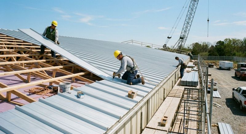 Aluminum Roof Installation in Flowery Branch, GA