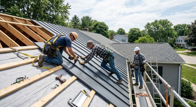 Aluminum Roof Installation in Suches, GA