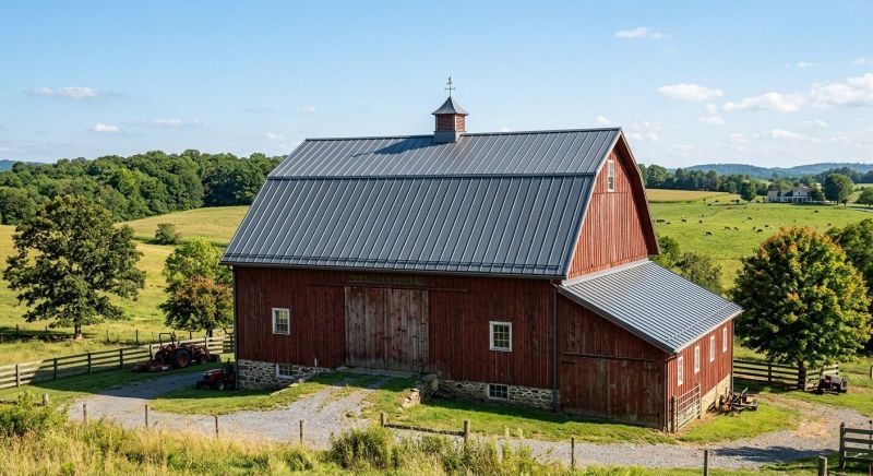 Barn Roof Replacement in Cumming, GA