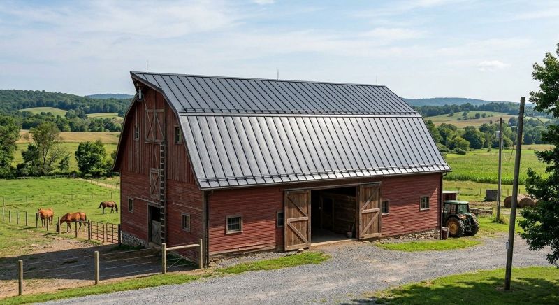 Barn Roof Replacement in Dahlonega, GA