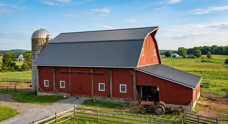 Barn Roof Replacement in Dahlonega, GA