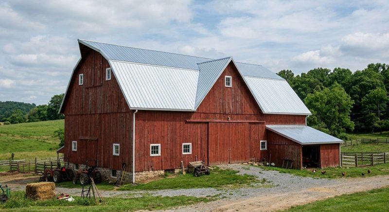 Barn Roof Replacement in Dawsonville, GA