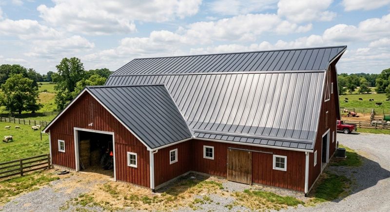 Barn Roof Replacement in Lula, GA