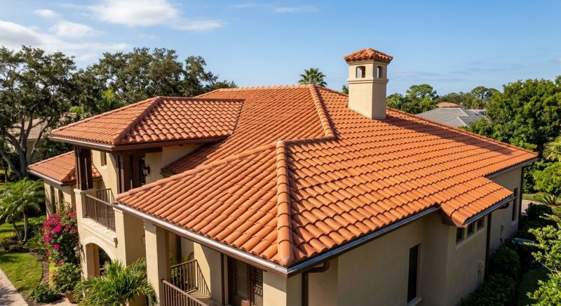 Barrel Tile Roof Installation in Dawsonville, GA