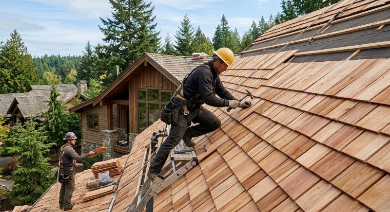 Cedar Roof Construction in Dawsonville, GA
