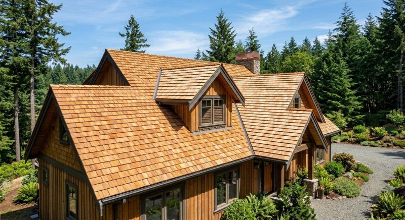 Cedar Roof Installation in Flowery Branch, GA