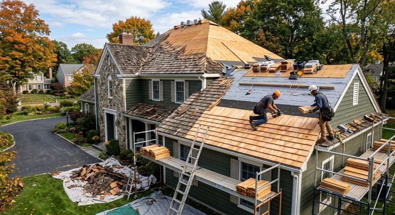 Cedar Roof Replacement in Dahlonega, GA