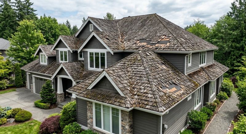 Cedar Roof Replacement in Forsyth County, GA