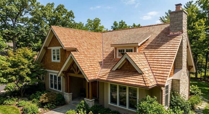 Cedar Shake Roof Construction in Gainesville, GA