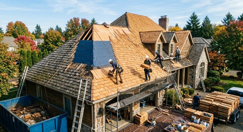 Cedar Shingles Replacement in Pickens County, GA