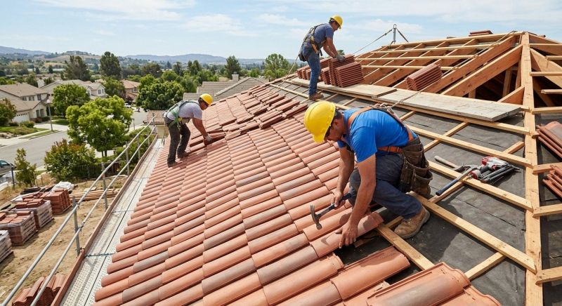 Clay Roof Installation in Suwanee, GA