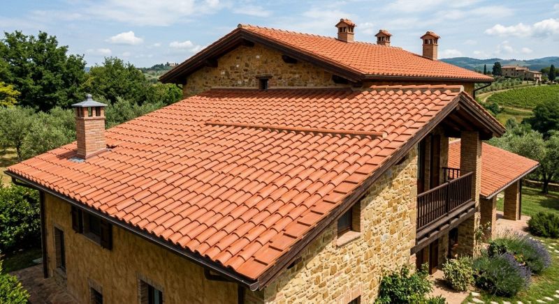 Clay Tile Roofing Installation in Dawsonville, GA
