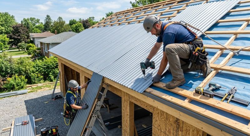 Copper Roof Installation in Dawsonville, GA
