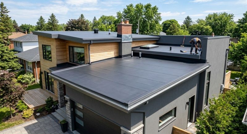 Epdm Roof Installation in Flowery Branch, GA