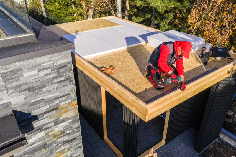 Flat Roof Installation in Lula, GA