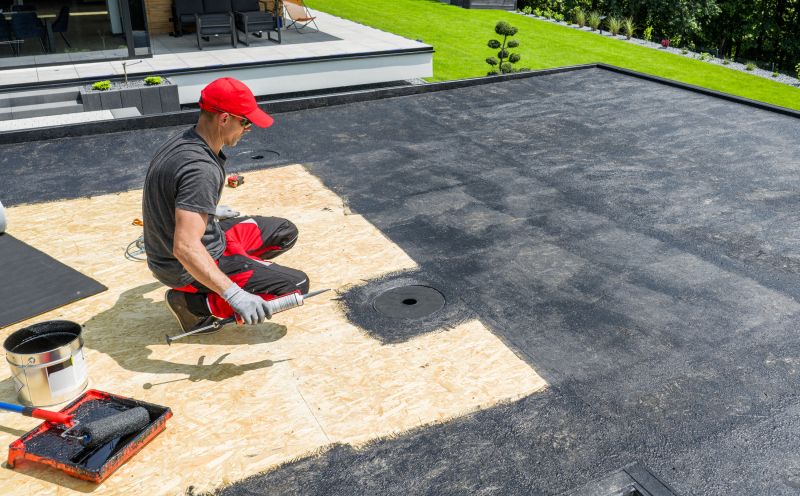 Flat Roof Installation in Oakwood, GA