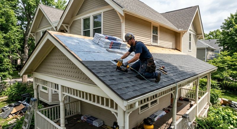 House Roof Installation in Oakwood, GA