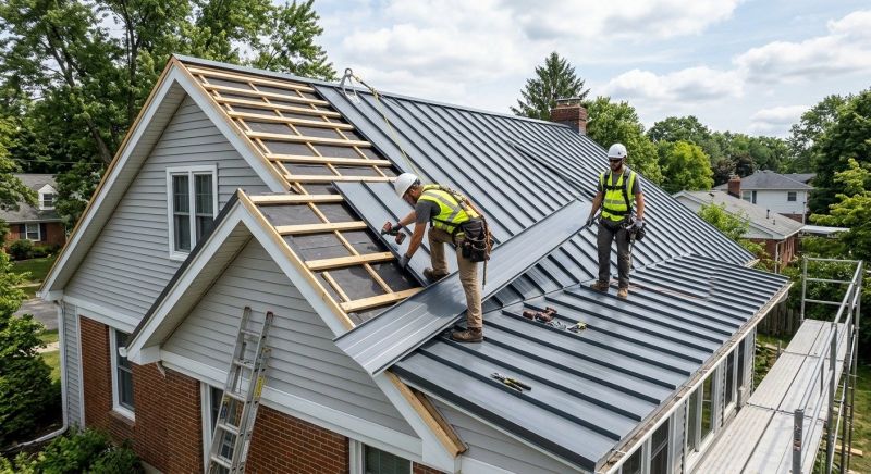Metal Roof Installation in Flowery Branch, GA