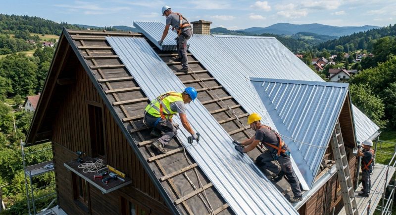 Metal Roof Installation in Pickens County, GA