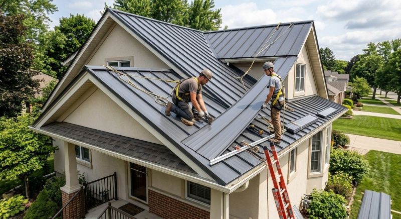 Metal Roof Installation in White County, GA