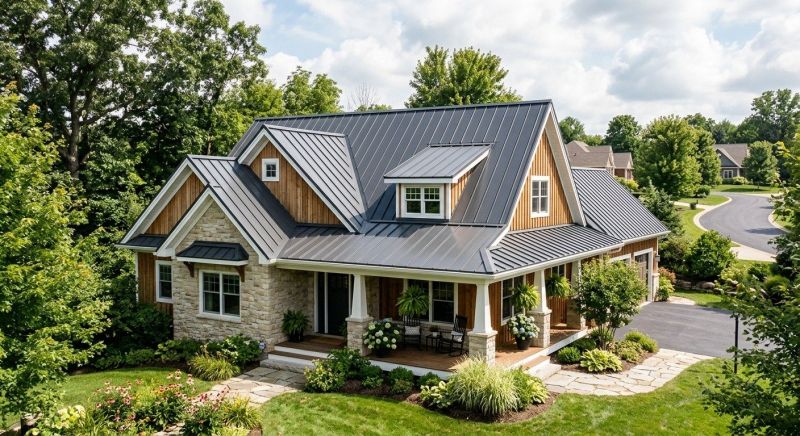 Metal Roof Replacement in Oakwood, GA