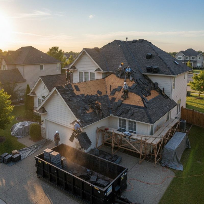 Roof Shingles Replacement in Flowery Branch, GA