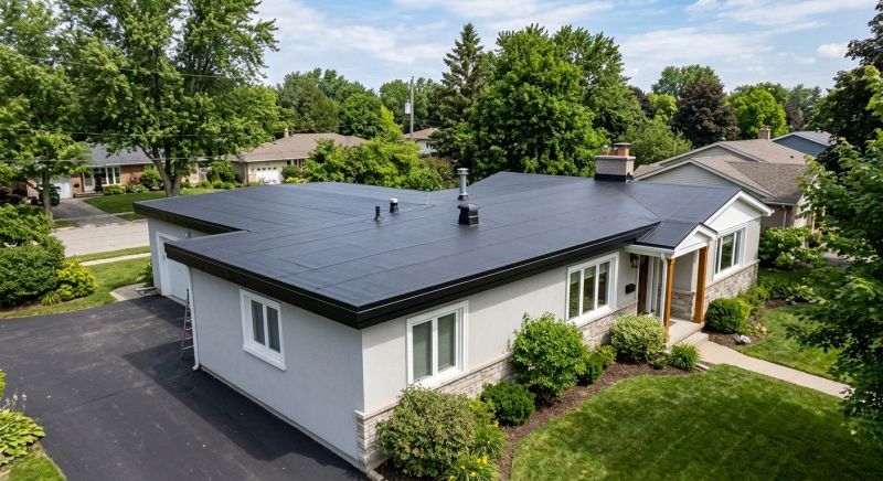 Rubber Roof Installation in Dawsonville, GA