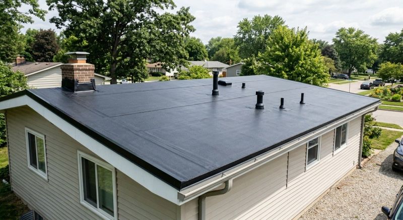 Rubber Roof Installation in Dawsonville, GA