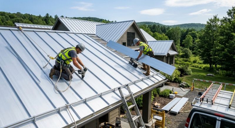 Sheet Roofing Installation in Ball Ground, GA