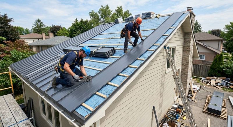 Sheet Roofing Installation in Hall County, GA
