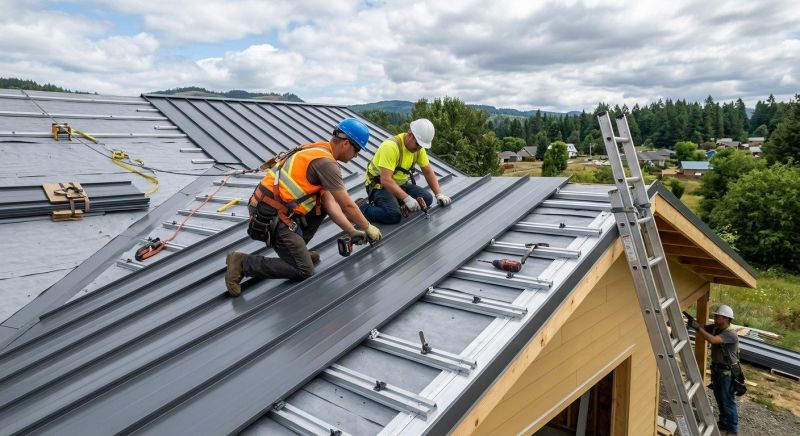 Sheet Roofing Installation in Dawsonville, GA