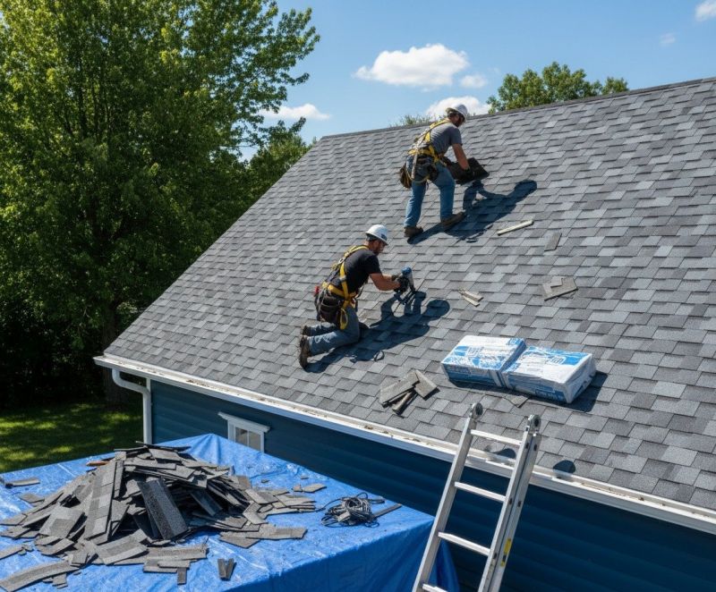 Shingle Roof Replacement in Forsyth County, GA