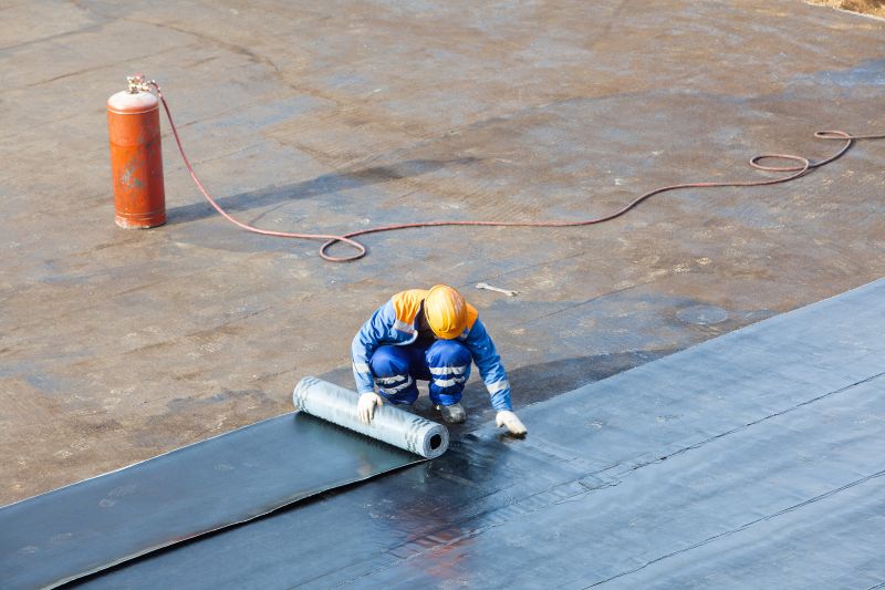 Single Ply Roof Installation in Buford, GA