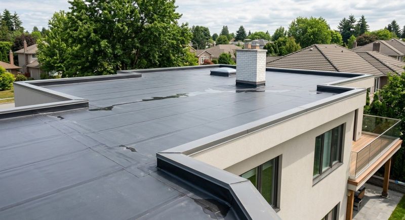 Single Ply Roof Installation in Dawsonville, GA
