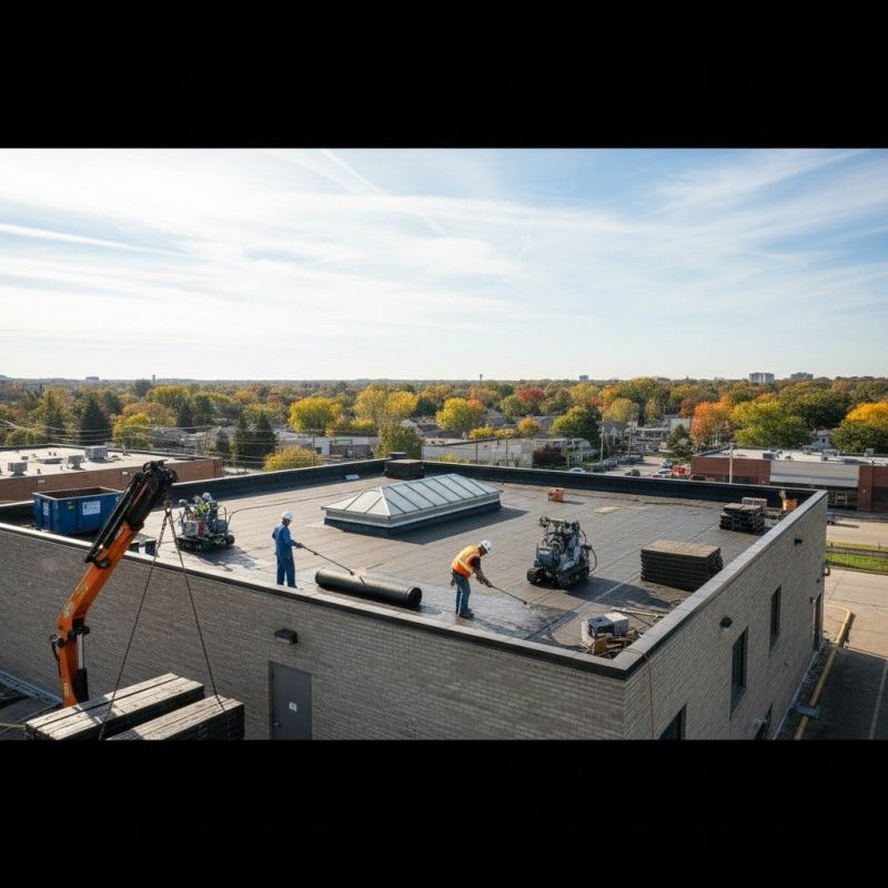 Single Ply Roof Replacement in Gainesville, GA