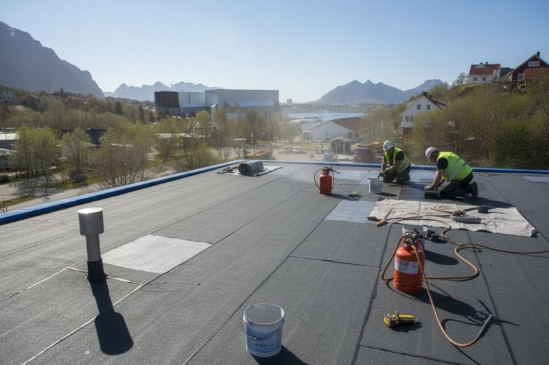 Single Ply Roof Replacement in Dawsonville, GA