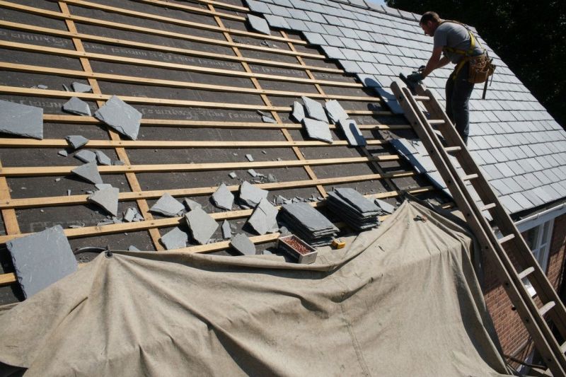 Slate Roof Replacement in Dahlonega, GA