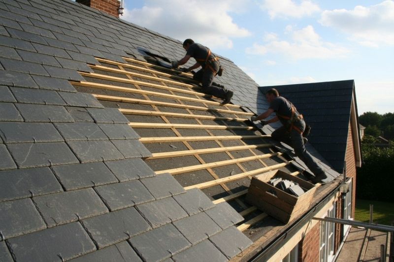 Slate Roof Replacement in Flowery Branch, GA