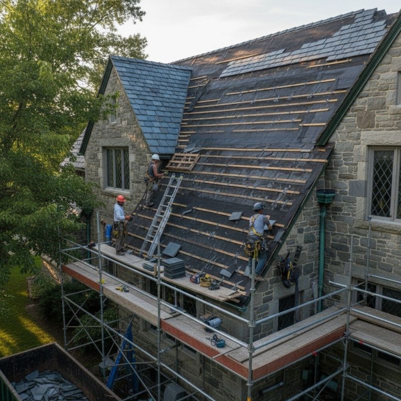 Slate Roof Replacement in White County, GA