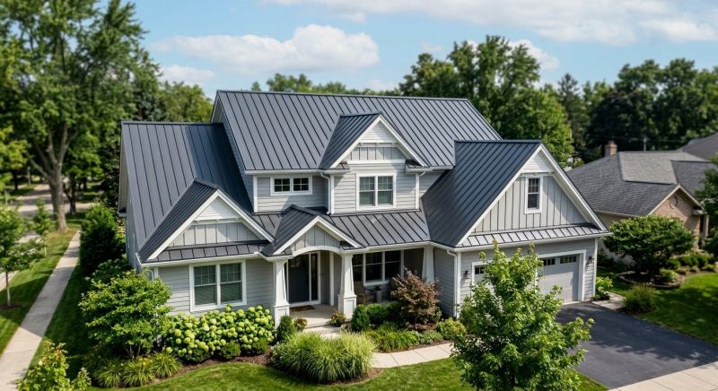 Steel Roof Replacement in Forsyth County, GA
