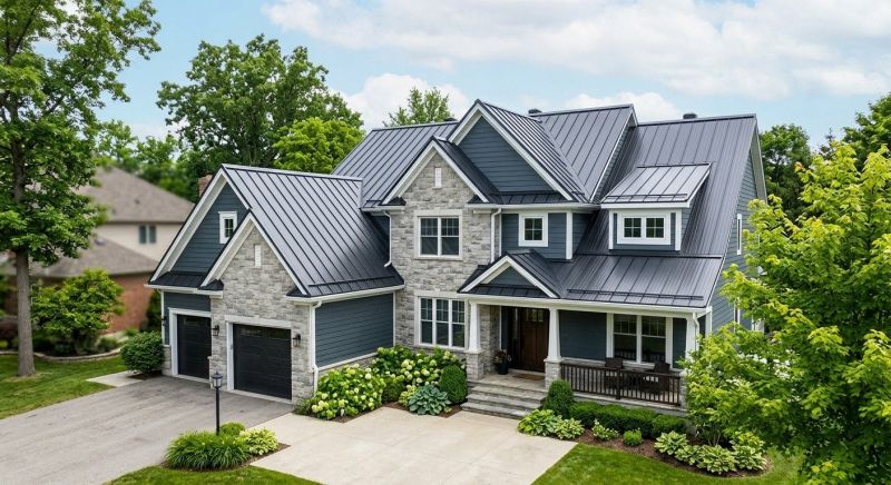 Steel Roof Replacement in Hall County, GA