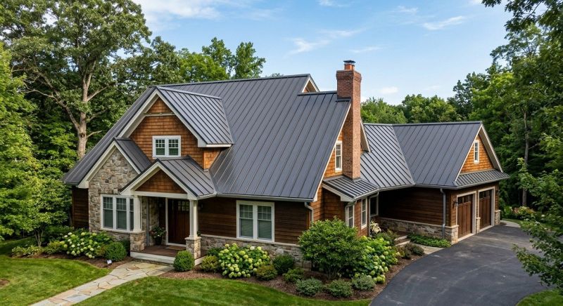 Steel Roof Replacement in Oakwood, GA