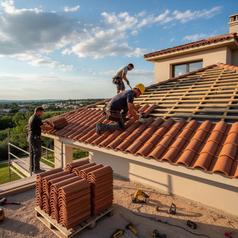 Tile Roof Replacement in Hall County, GA