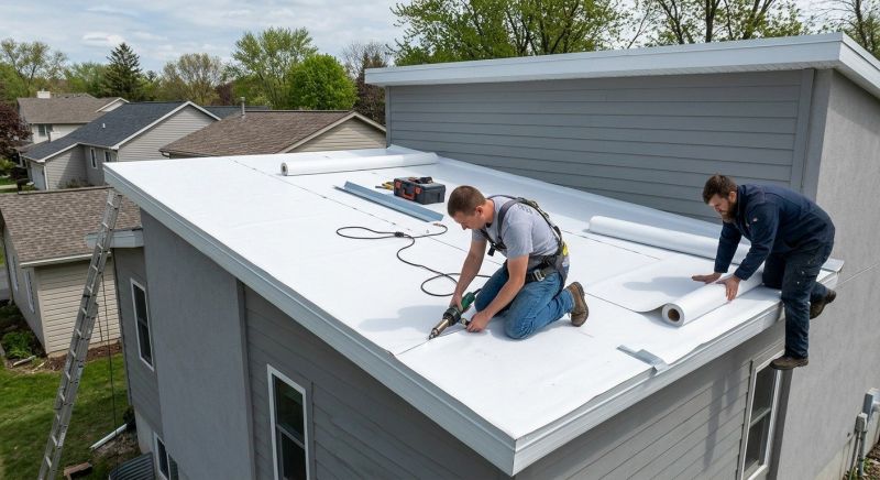 Tpo Roof Installation in Hall County, GA
