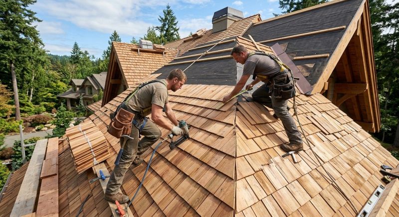 Wood Roofing Installation in Buford, GA