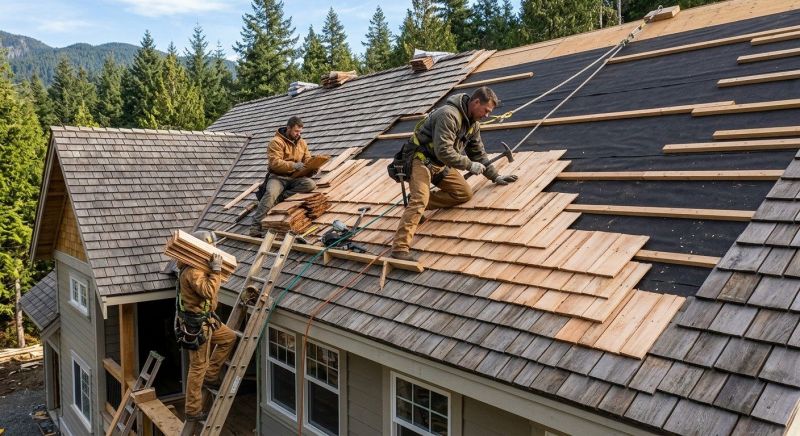 Wood Roofing Installation in Gainesville, GA