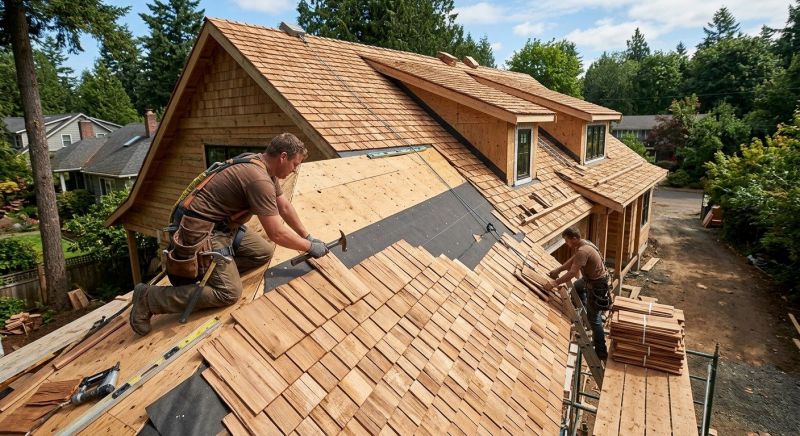 Wood Roofing Installation in Lula, GA