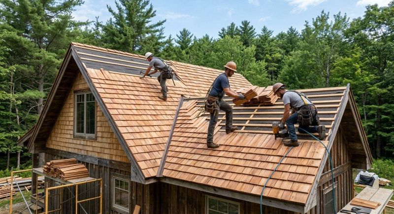 Wood Roofing Installation in Suches, GA