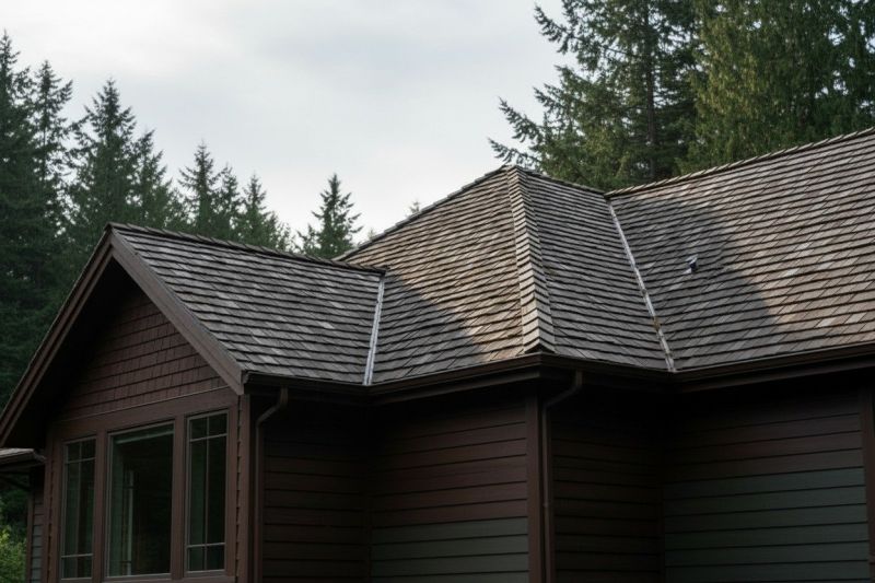 Wood Shake Roof Replacement in Oakwood, GA